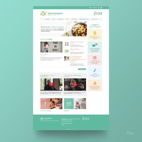 Sito web Sapermangiare